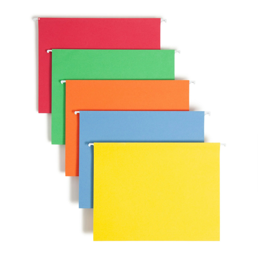 25-Count Smead Standard Hanging File Folders