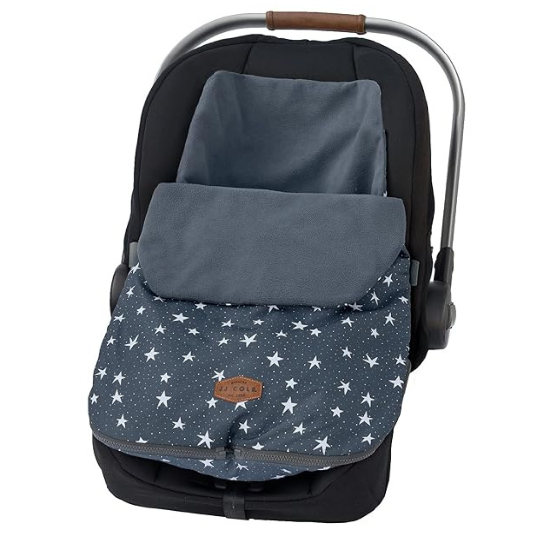 JJ Cole Baby Bundle 365 – Baby Car Seat Cover & Stroller Accessory – Lightweight Baby Bunting For Year Round Comfort