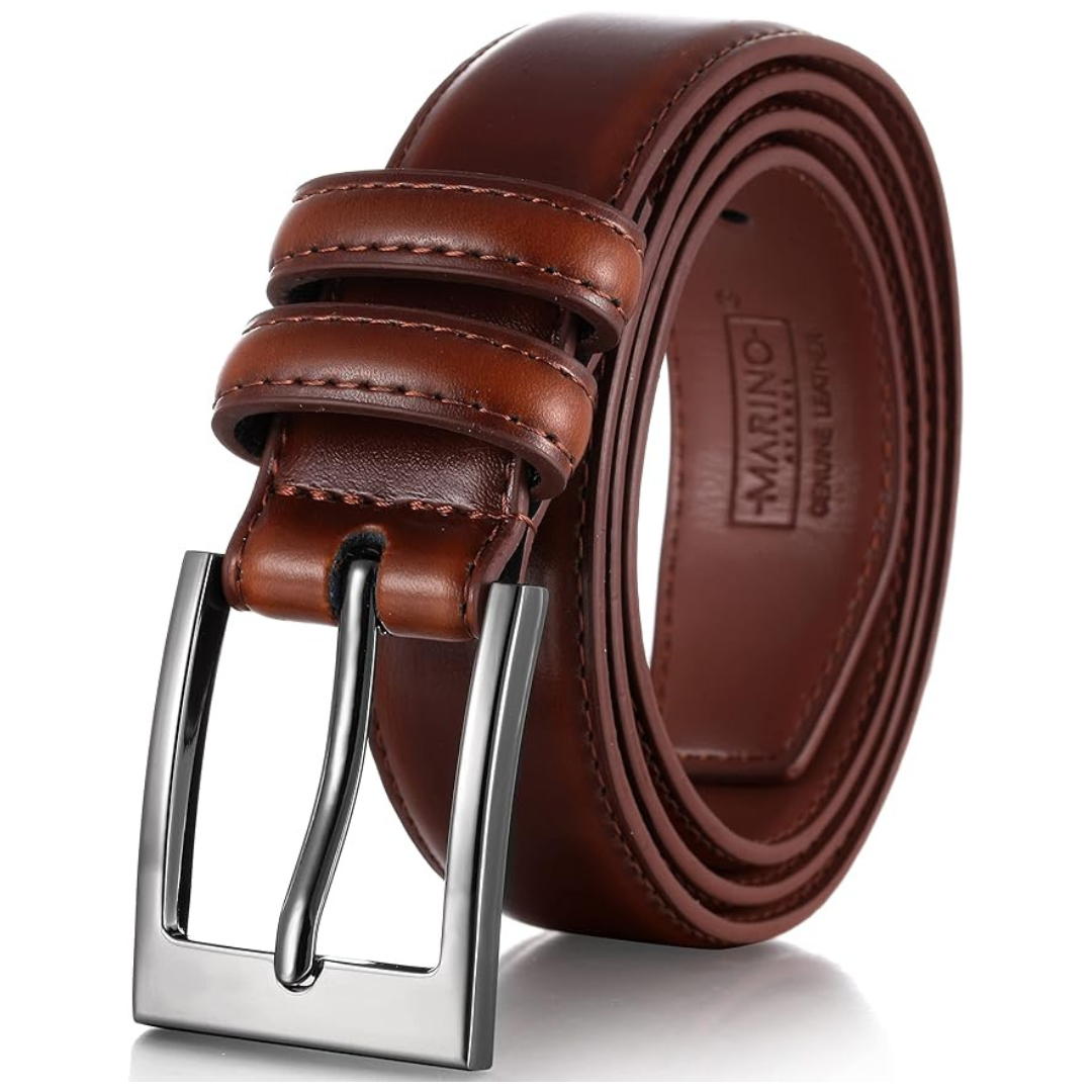 Marinos Men's Premium Genuine Leather Dress Belt