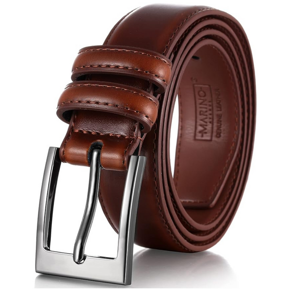 Marinos Men's Premium Genuine Leather Dress Belt