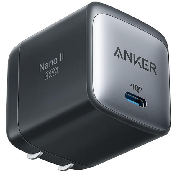 Anker 713 Nano II 45W GaN II PPS USB-C Fast Compact Charger Adapter