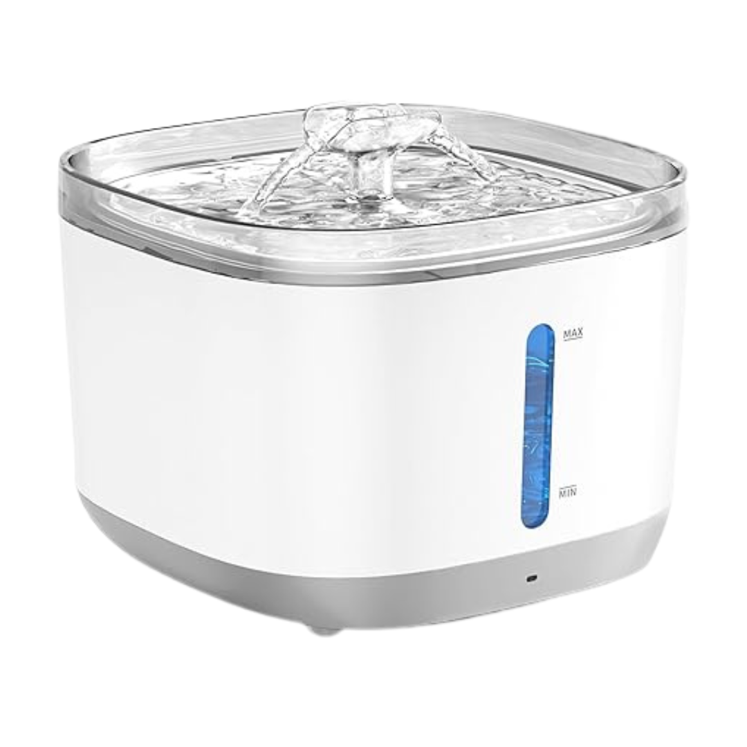 Cordless & Battery Operated 3.0L/100oz BPA-Free Pet Water Fountain