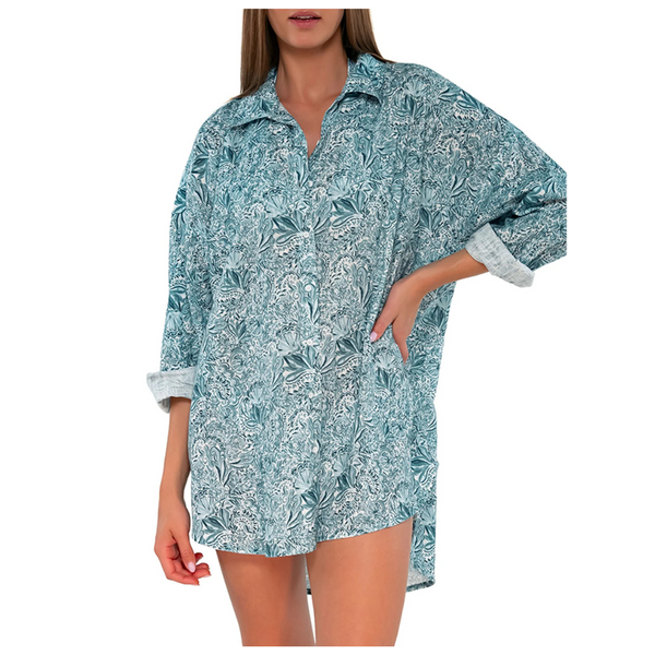 Sunsets Women's Delilah Shirt Cover-Up