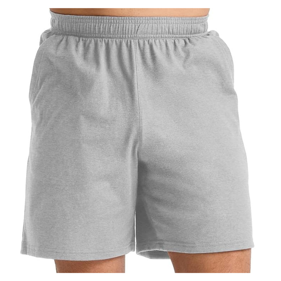 Hanes Men's 7" Originals Cotton Shorts With Pockets