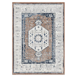 5 x 7ft Soft Vintage Non-Slip Distressed Oriental Area Rug