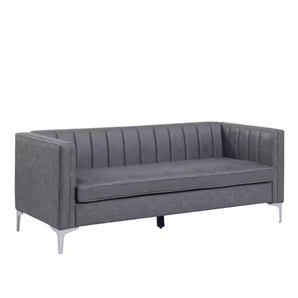3-Piece Faux Leather Living Room Set