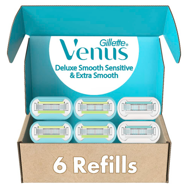 6-Count Gillette Venus Women's Razor Blade Refills