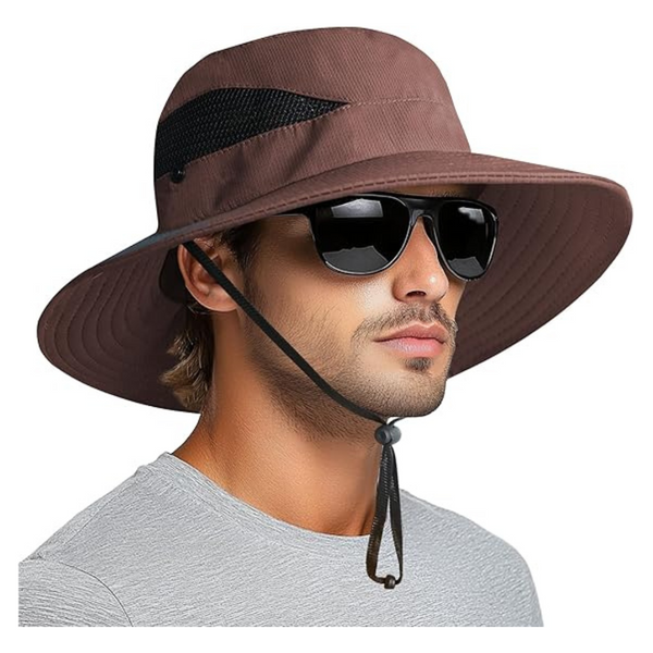 3" Wide Brim UPF 50+ Sun Bucket Hats
