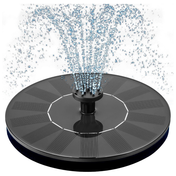 1W Free Standing Floating Solar Powered Water Fountain Pump