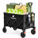 135L Portable Collapsible Wagon Cart With Wheels