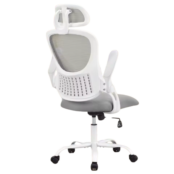 Mesh Ergonomic Office Computer Desk Chair With Flip-up Arms