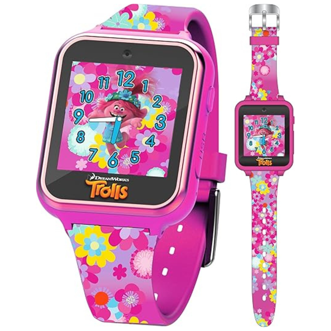 Accutime Interactive Touchscreen Trolls Kids Smart Watch