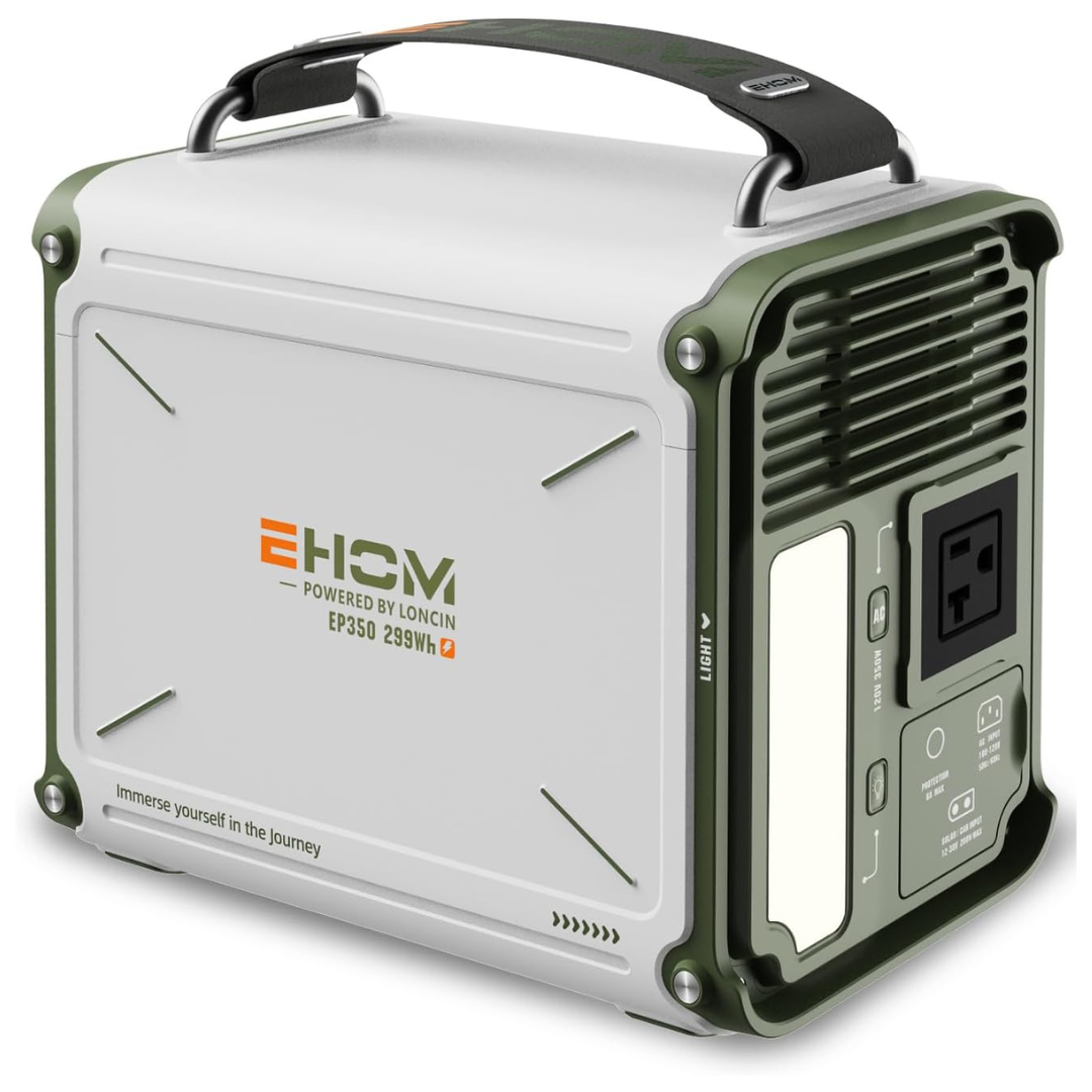 Ehom EP350 299Wh Portable Power Station With Sine Wave AC