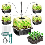 5 Pack 60 Cells Seed Starter Kit
