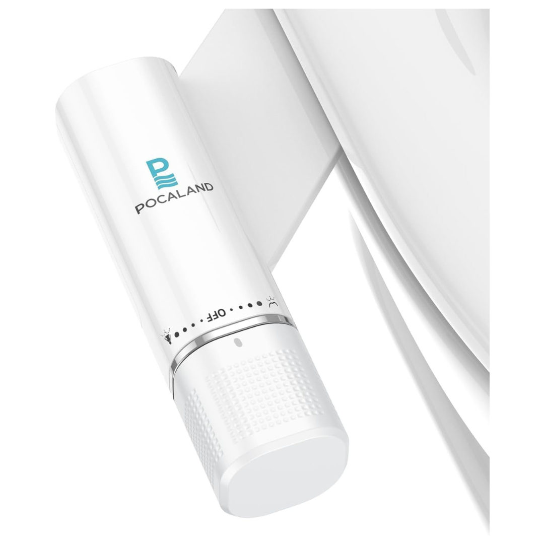 Ultra-Slim Non-Electric Stainless Steel Bidet Attachment