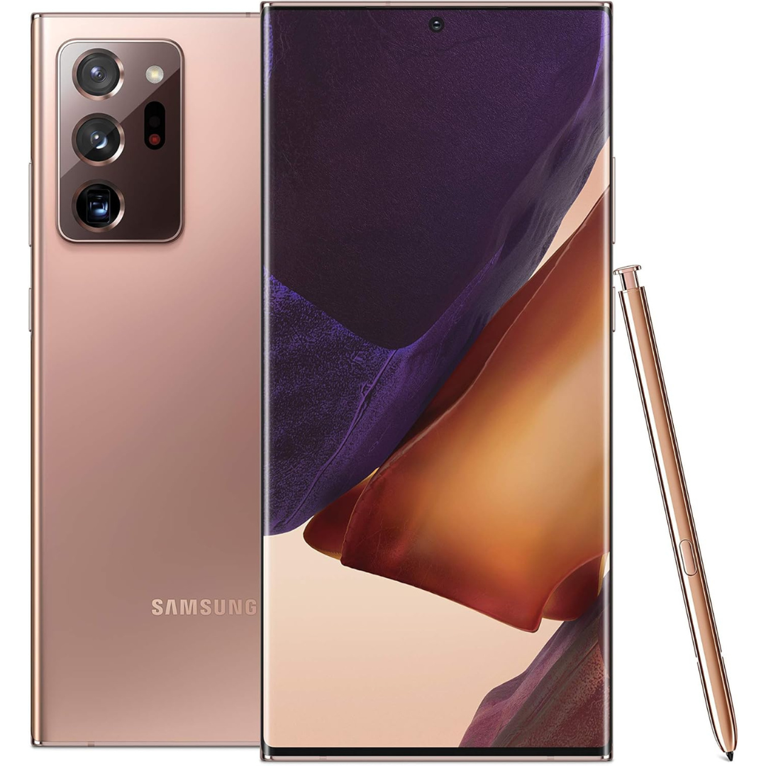 Samsung Galaxy Note 20 Ultra 6.9" 128GB 5G Factory Unlocked Android Smartphone [Renewed]