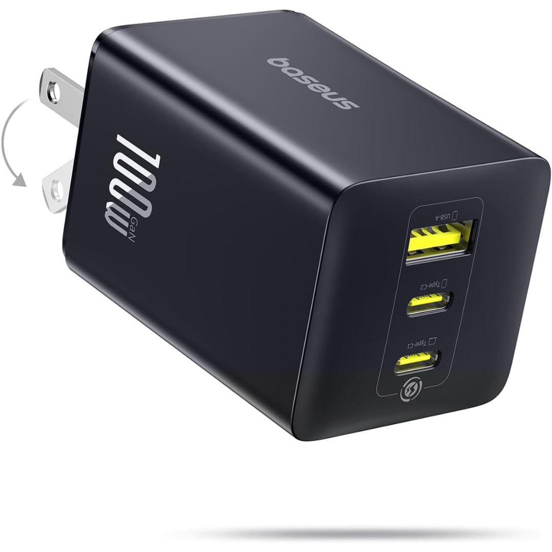 3-Port 100W USB-C Wall Charger + 2-Pack 45W USB-C Wall Charger
