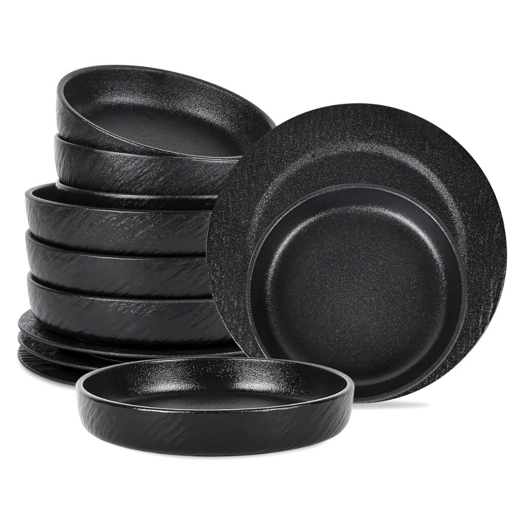 12-Piece Stone Lain Senso Dinnerware Set