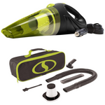 Auto Joe 12-Volt Portable Car Vacuum Cleaner W/16-Foot Cable, Interior Auto Detailing Accessory Kit