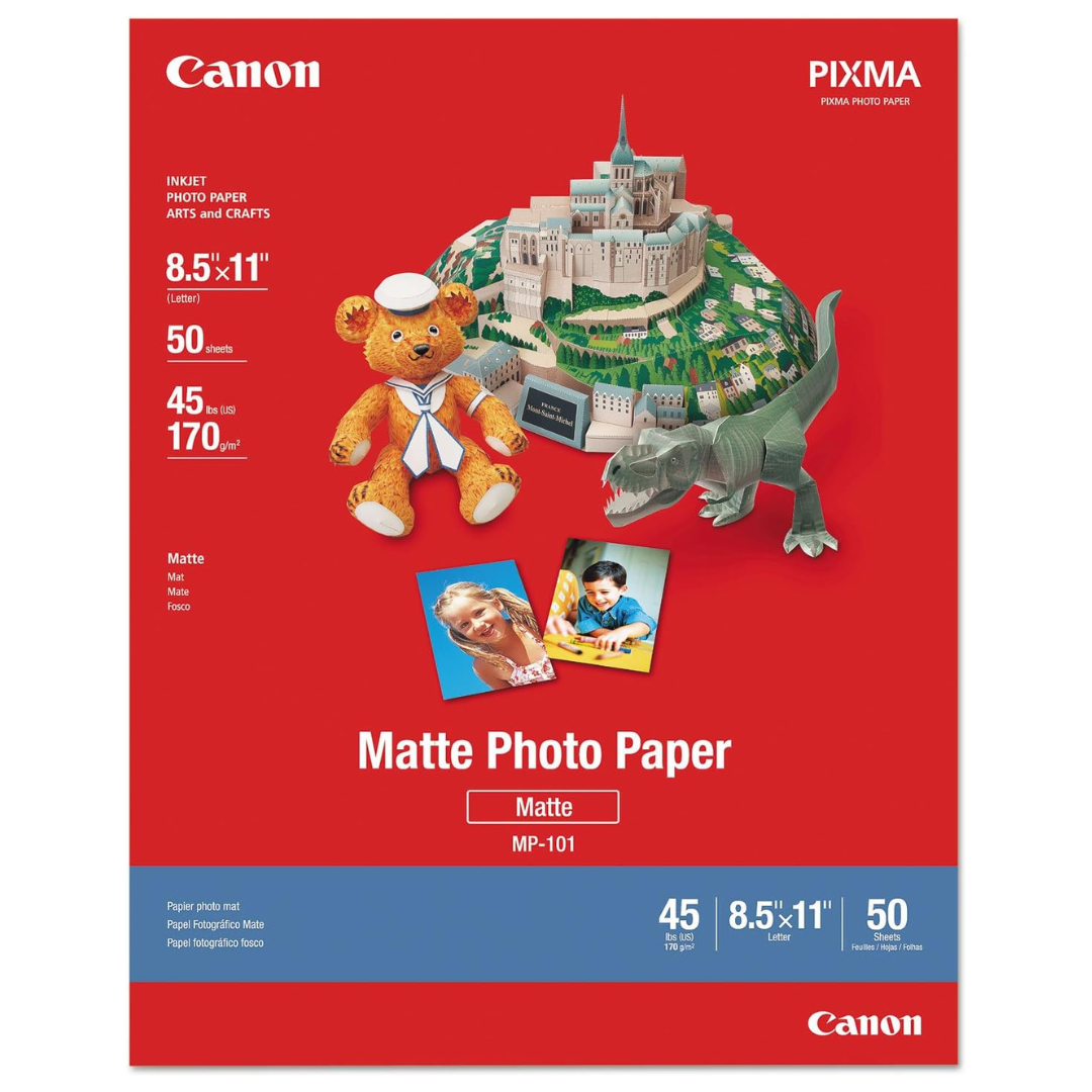 50-Count Canon 7981A004 Photo Paper Plus