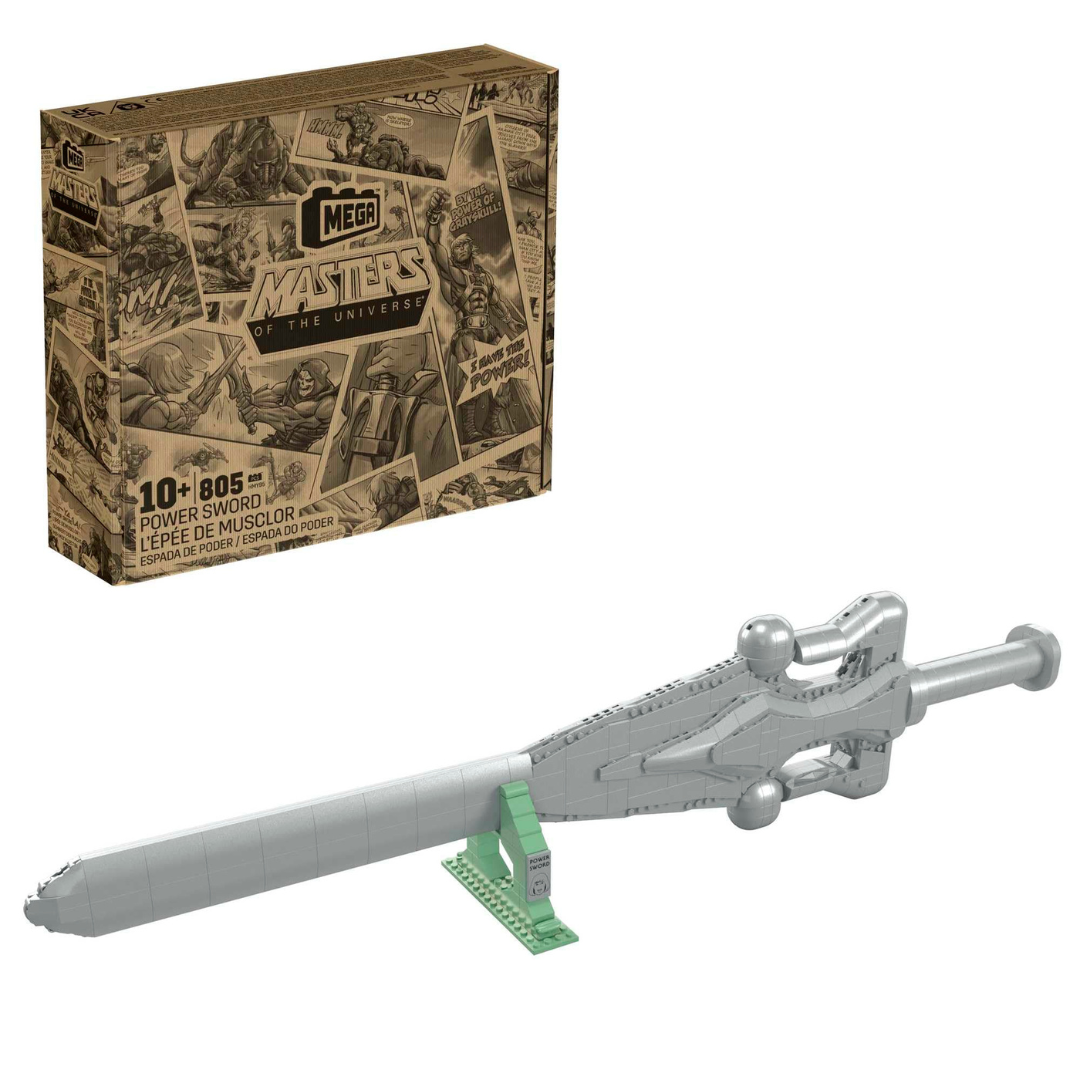 805-Piece Mattel Mega Masters Of The Universe He-Man Power Sword Building Set