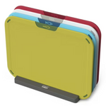 4-Piece Joseph Joseph Duo Cutting Board Set With Storage Stand