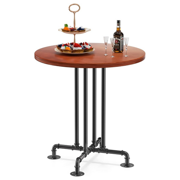 23.6 Inch Bar Table Pine Solid Wood Round Table