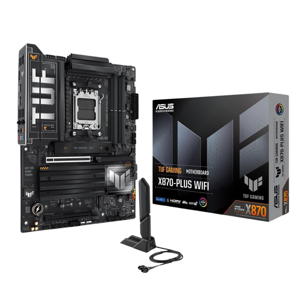 ASUS TUF Gaming X870-PLUS WiFi AMD AM5 X870 ATX Motherboard
