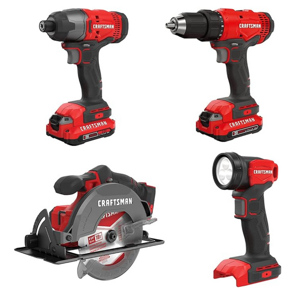 Craftsman V20 MAX Power Tool Combo Kit