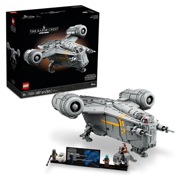 6187-Pieces LEGO Star Wars The Razor Crest UCS Starship Model Kit (75331)