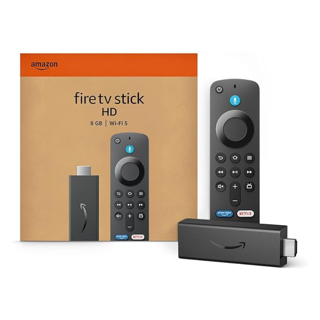 Amazon Fire TV Stick HD (Newest Model), Free And Live TV, Alexa Voice Remote, Smart Home Controls