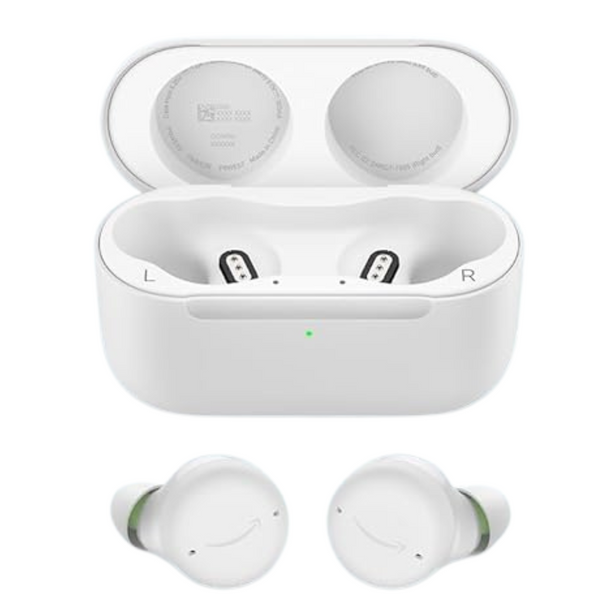 Amazon Echo Buds With Active Noise Cancellation, An Alexa Device (Newest Model), Wireless Charing Case