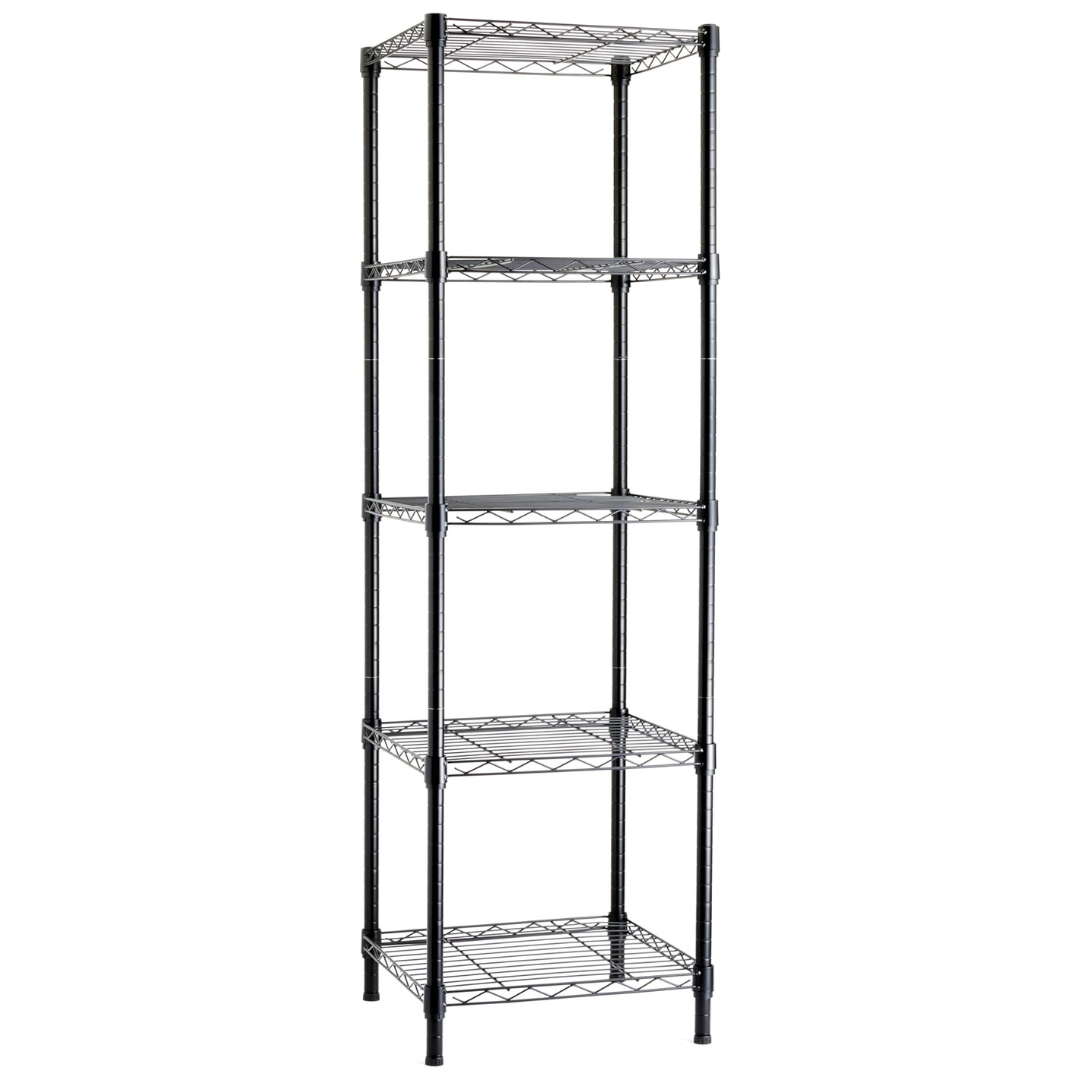 Amazon Basics 5-Shelf Adjustable Storage Shelving Unit