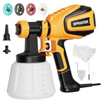 Vonforn 700W HVLP Spray Gun With Cleaning & Blowing Joints