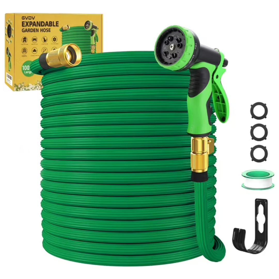 100ft Expandable Heavy Duty 190 PSI Water Garden Hose