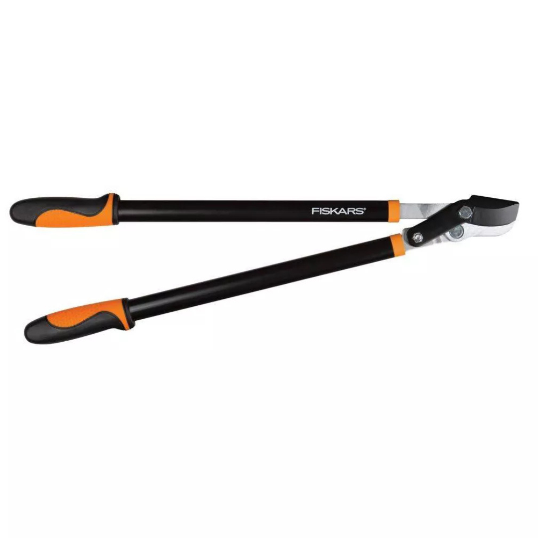 Fiskars 28" Power-Lever Garden Bypass Lopper And Tree Trimmer