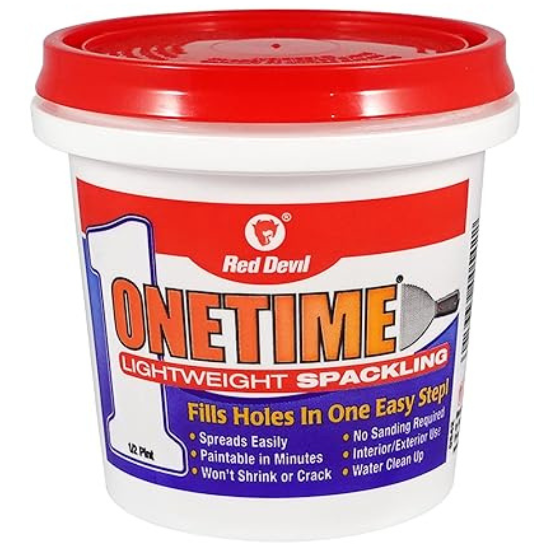 Red Devil 0542 Onetime Lightweight Spackling (8oz)