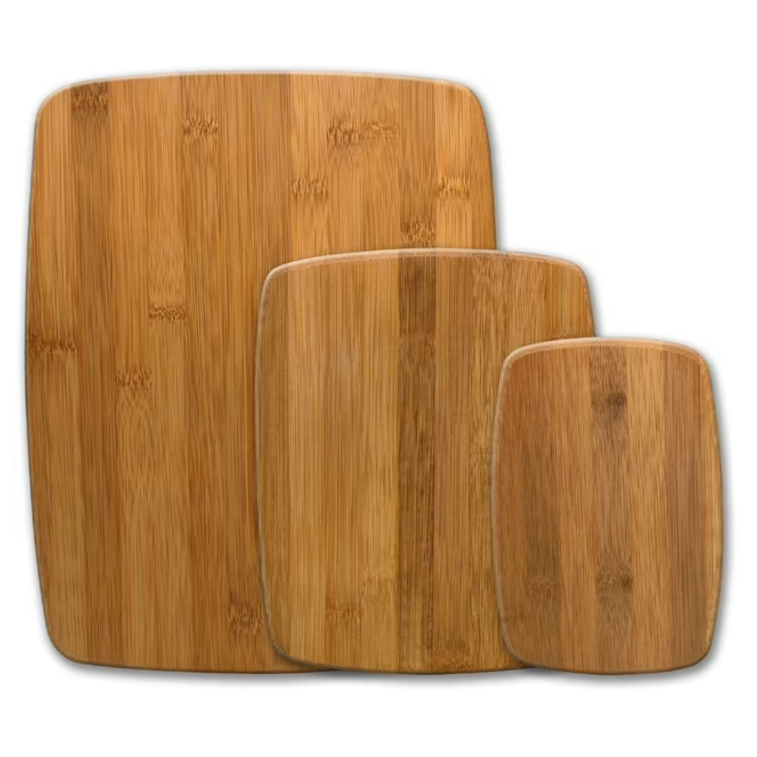 Set Of 3 Farberware Classic Bamboo Cutting Board