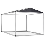 8ft x 12ft Outdoor Steel Storage Shed With Updated Frame