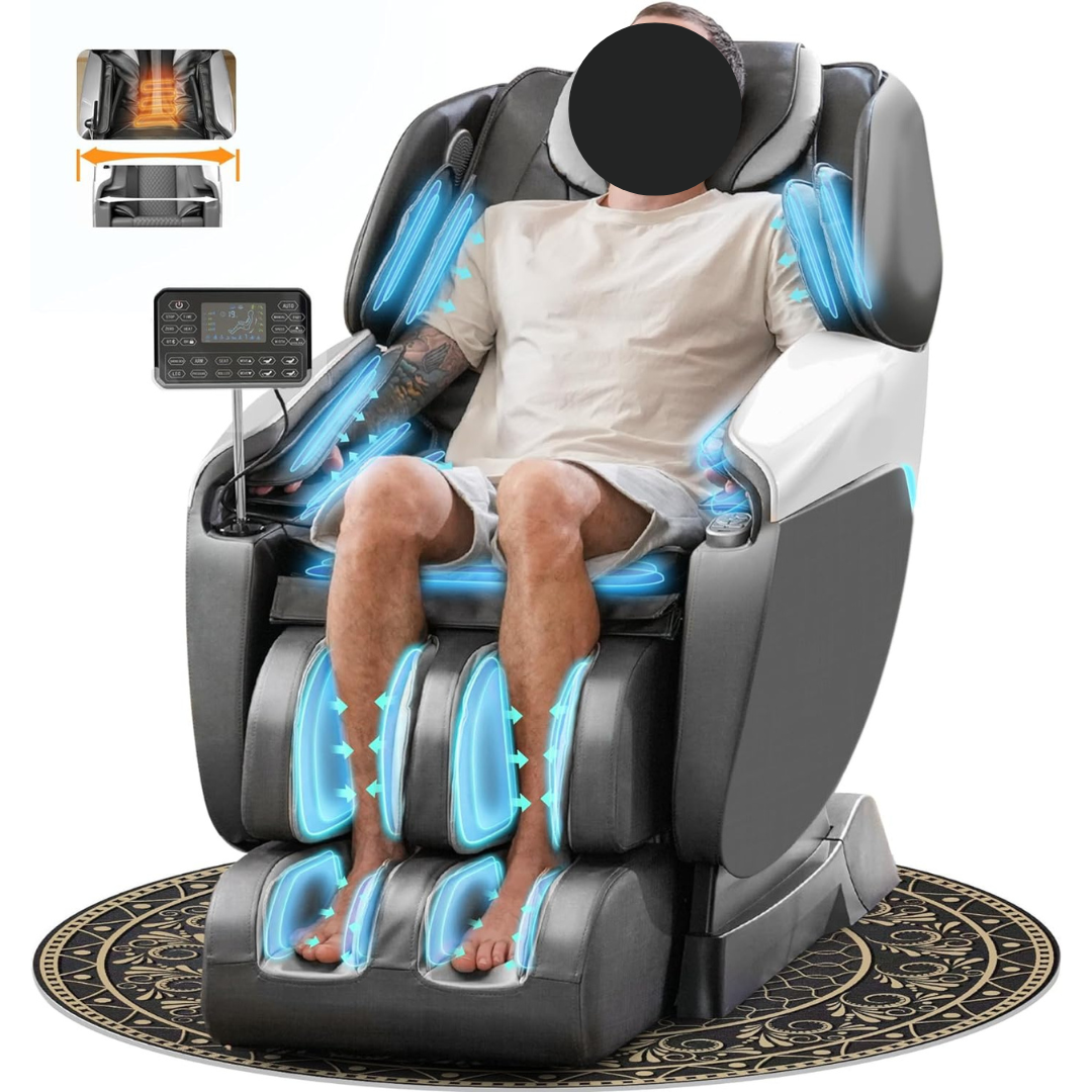 Full Body SL-Track Zero Gravity Shiatsu Recliner Massage Chair