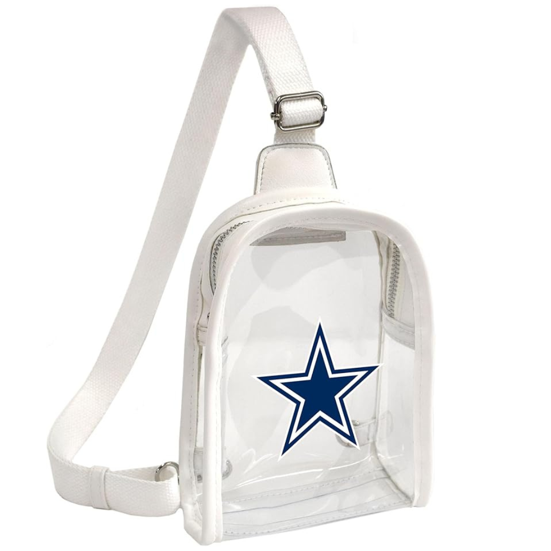 Littlearth NFL Clear Mini Sling Bag