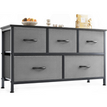 Olixis Fabric 5 Drawer Organizer Closet Chest
