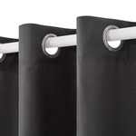 Set of 2 54"x120" Light Filtering Solid Heavyweight Curtains