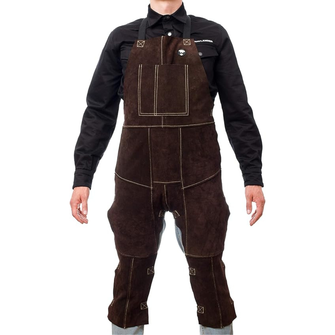 Leather Split Flame Resistant 42 Inch Heavy Duty Apron