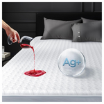 Novted King Size Bed Cover Fits 6"-21" Mattress Protector