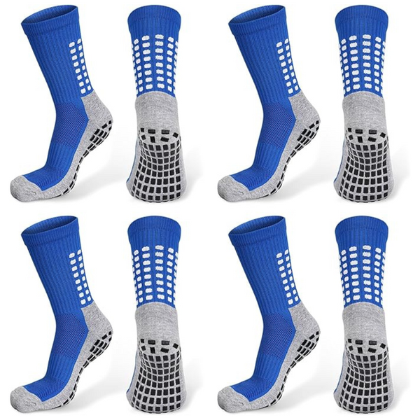 4-Pairs Non Slip Sports Athletic Socks