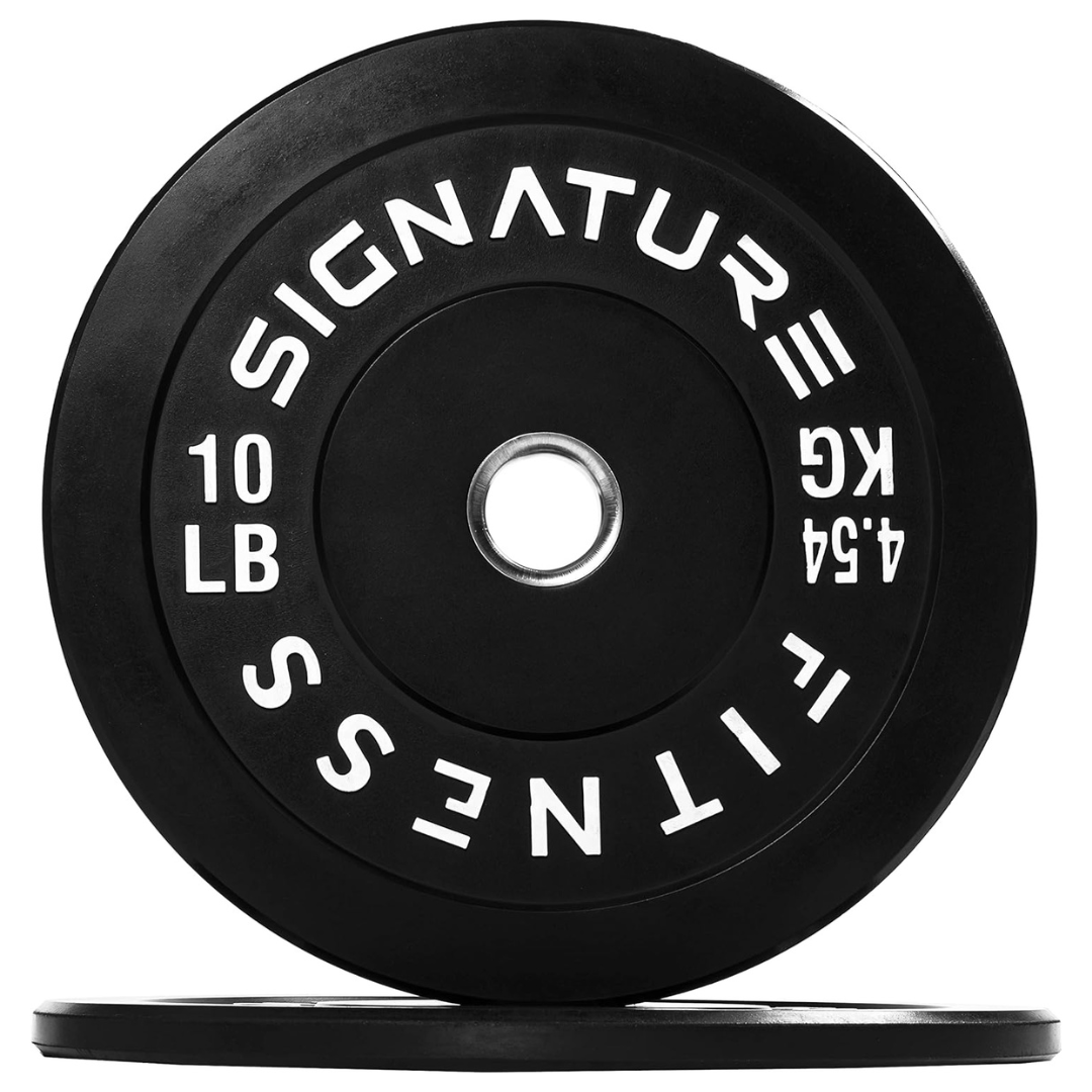10LB Fitvids 2" Olympic Bumper Plate Weight Plates (Pair)