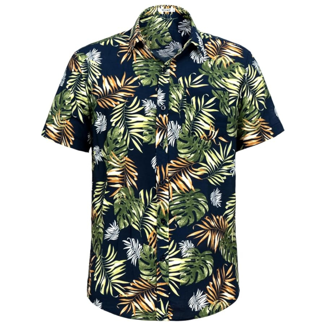 Men's Hawaiian Floral Summer Shirt
