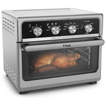 T-fal 9 In 1 Toaster Oven Air Fryer Combo Stainless Steel Convection Countertop Oven