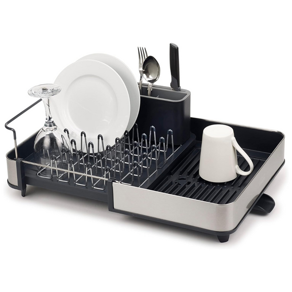 Joseph Joseph Extendable Dish Drying Rack With Dual Parts – Stainless Steel